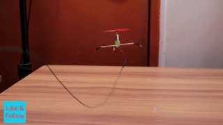 How to make a Flying Drone using Single Motor
