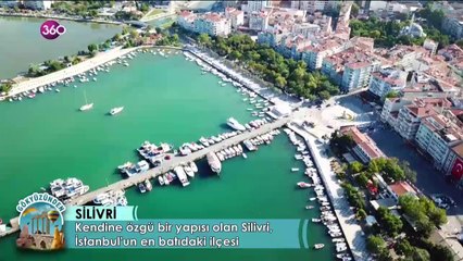 Gökyüzünden, Silivri'yi geziyor