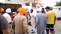ਅਮ੍ਰਿਤਸਰ ਜ਼ਿਲੇ ਦੇ ਪਿੰਡ ਚੁਗਾਵਾਂ ਵਿਚ ਪੁਲਿਸ ਤੇ ਹਮਲਾ
