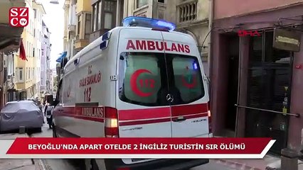 Beyoğlu’nda 2 İngiliz otel odasında ölü bulundu