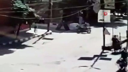 - Afrindeki Patlama Güvenlik Kamerasında