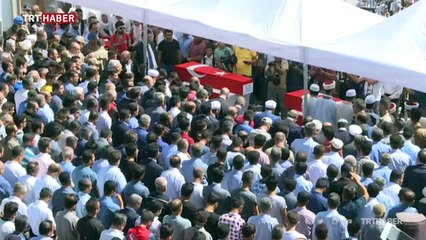 Diyarbakır'ın sivil şehitleri son yolculuklarına uğurlandı