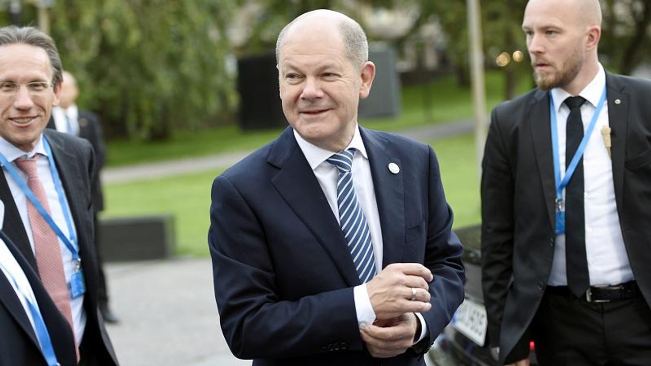 Scholz beim Treffen der EU-Finanzminister: 'Energische Schritte' beim Klimaschutz notwendig