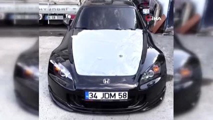 İstanbul'da "drift" yapan magandalara 15 bin lira ceza kesildi