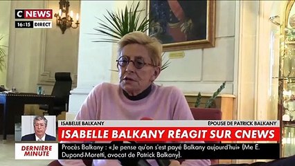 Patrick Balkany condamné à 4 ans de prison - Isabelle Balkany : "J'aime mon mari,  j'ai de l'admiration pour lui, je suis fière de lui"