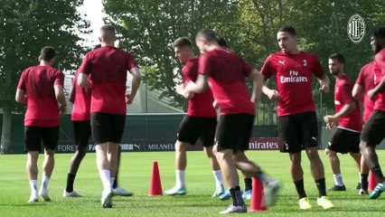 Download Video: A Milanello si lavora verso il Verona