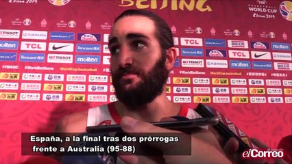 España, a la final tras dos prórrogas frente a Australia (95-88)