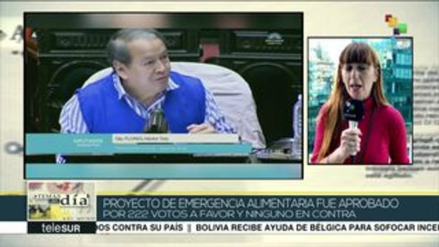 Argentina: diputados aprueban ley de emergencia alimentaria