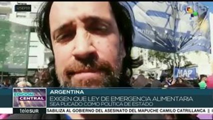 Argentina: Diputados sancionan Ley de Emergencia Alimentaria