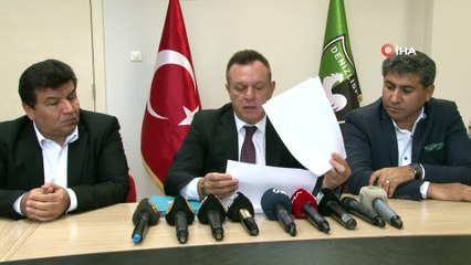 Başkan Çetin Denizlispor'un mali durumunu açıkladı