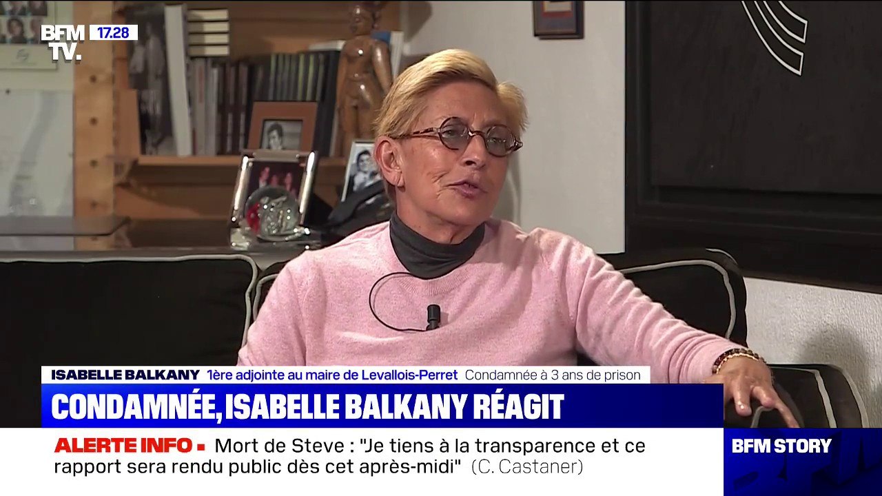 "Je suis inquiète pour l'homme que j'aime depuis 43 ans", réagit Isabelle Balkany à la condamnation de son mari