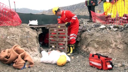 Maden Kurtarma Yarışması gerçeğini aratmadı