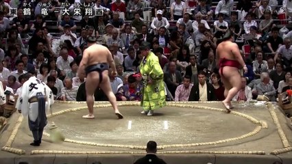 Kakuryu vs Daieisho - Aki 2019, Makuuchi - Day 6