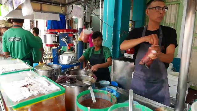 Penang, Malaysia Roadside Snacks - Ice Cream Jane Red Bean Ice Shaved Ice
