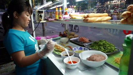 Vietnam Roadside Snacks - Vietnamese Bread Sandwiches Meat Sandwiches Compilation