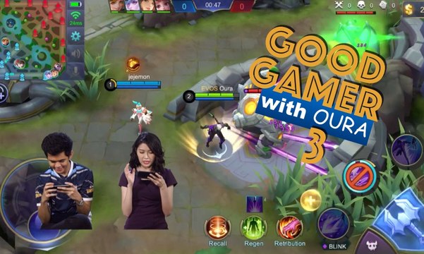 Main Mobile Legends Bareng Oura | GOOD GAMER with OURA (3)