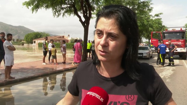 Los vecinos de Redován (Alicante), con miedo por las inundaciones