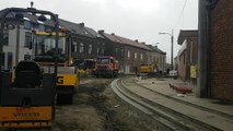 Travaux à la rue de Station, Châtelet