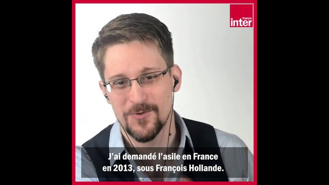 Edward Snowden : Protéger les lanceurs d'alerte, ça n'a rien d'hostile, ce n'est pas une attaque contre les États-Unis