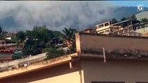 Nuvem assusta moradores em Muqui