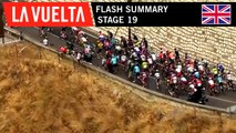 Flash Summary - Stage 19 | La Vuelta 19