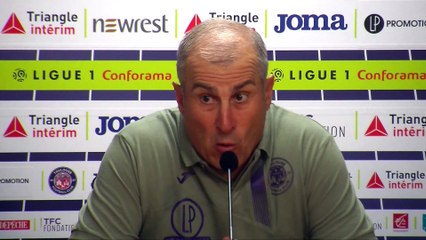 "Nous irons dans le Chaudron pour mettre notre jeu en place", Alain Casanova avant Saint-Étienne/TFC