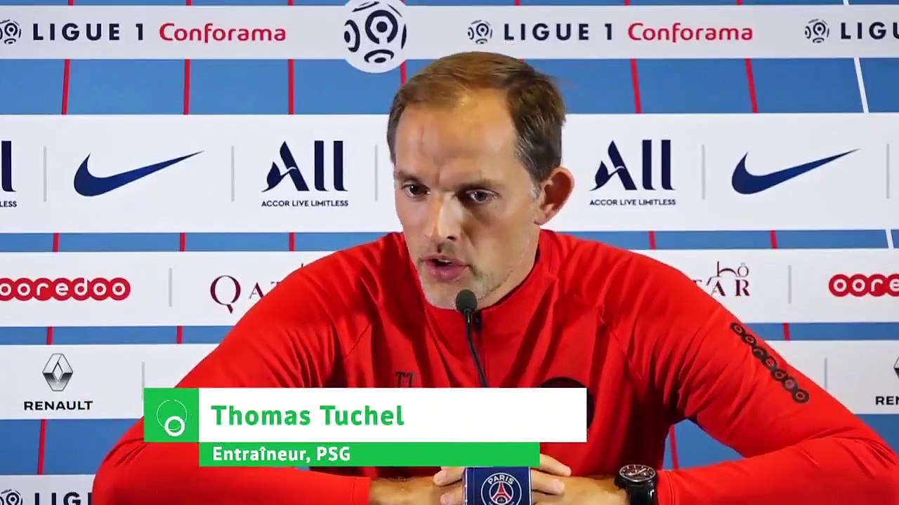 Football - L'entraineur du PSG, Tuchel : "Neymar JR est prêt pour jouer contre Strasbourg, les choses sont claires"