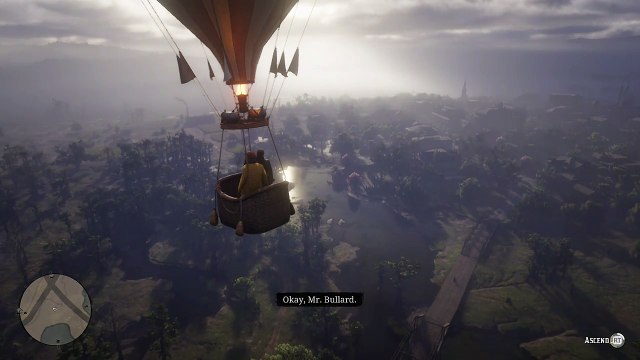 Hot Air Balloon Gameplay - Red Dead Redemption 2 on Xbox One | RDR2 (2019)