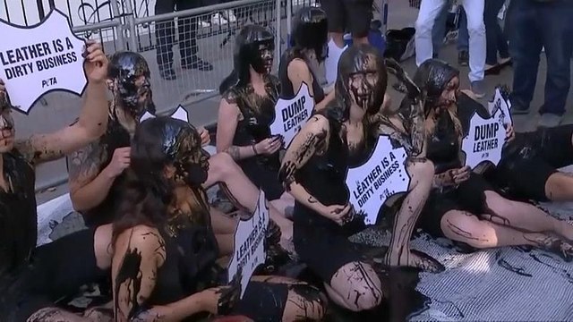 Catwalk controversy as London Fashion Week targeted by climate and animal activists