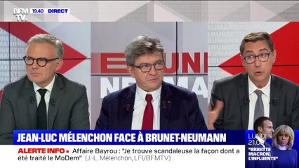 "Un justiciable ordinaire, on ne lui aurait pas fait ce qu'on m'a fait à moi." affirme Jean-Luc Mélenchon