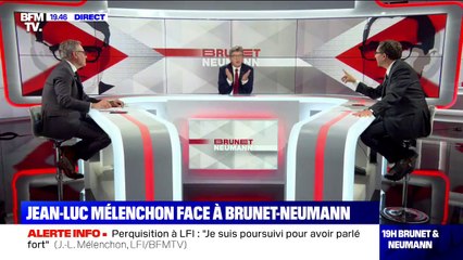 "Moi, je suis la victime d'une femme d'extrême droite", déclare Jean-Luc Mélenchon en parlant de l'ancienne député européenne Sophie Montel