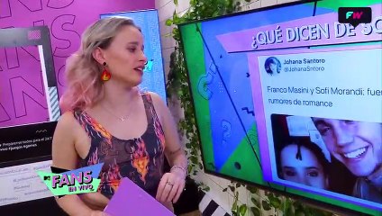 Sofi Morandi en MTV Fans en vivo - Entrevista
