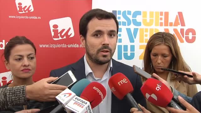 Alberto Garzón: Ir a nuevas elecciones quizá entre dentro de la táctica del PSOE, pero creo que es un error