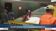 Padamkan Karhutla, Petugas Lakukan Hujan Buatan di Riau