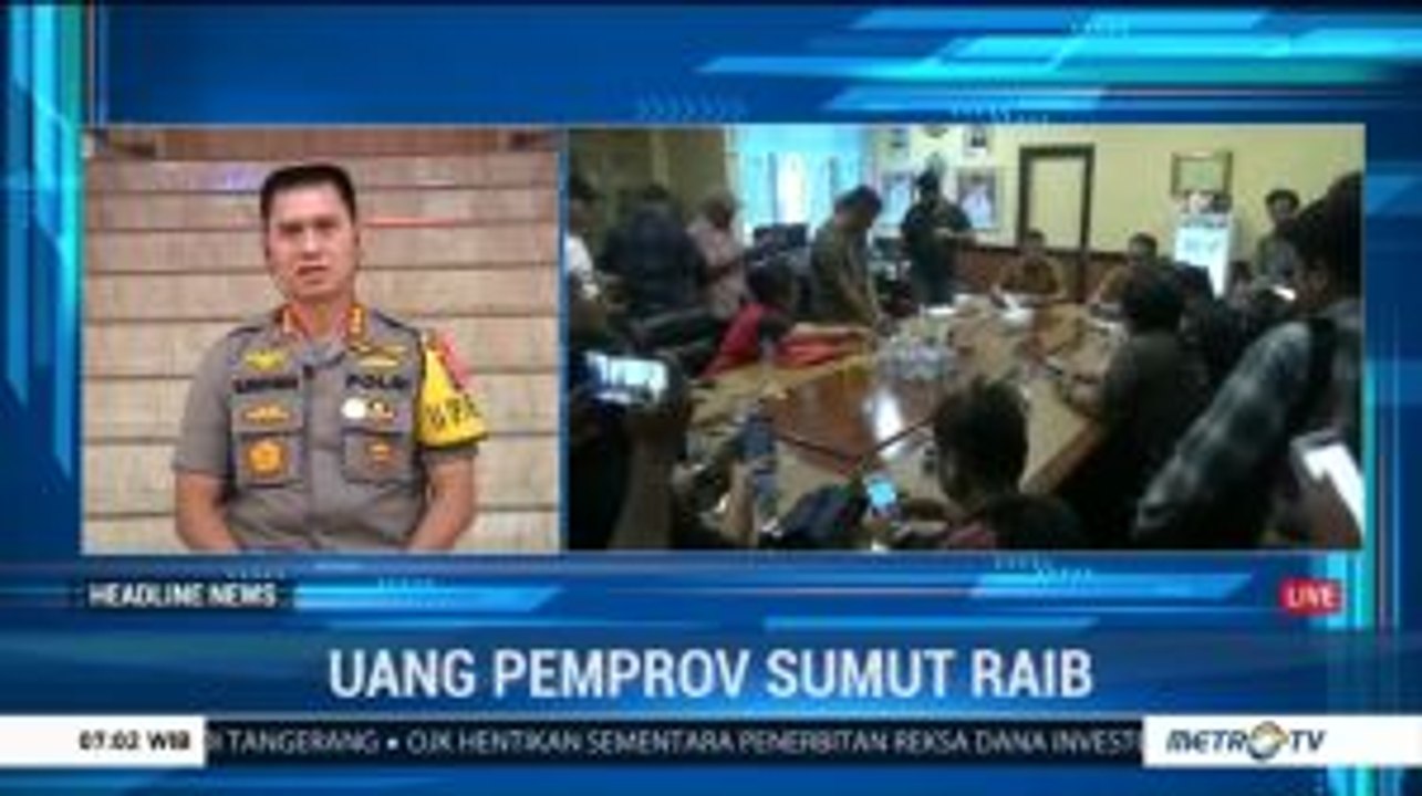 Polisi Selidiki Uang Rp1,6 Miliar Milik Pemprov Sumut yang Raib