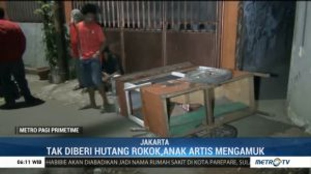 Pria Diduga Anak Artis Tenar 'ES' Serang Warga dengan Senjata Tajam
