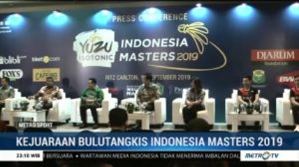 Indonesia Masters 2019 Digelar 1 Oktober di Malang