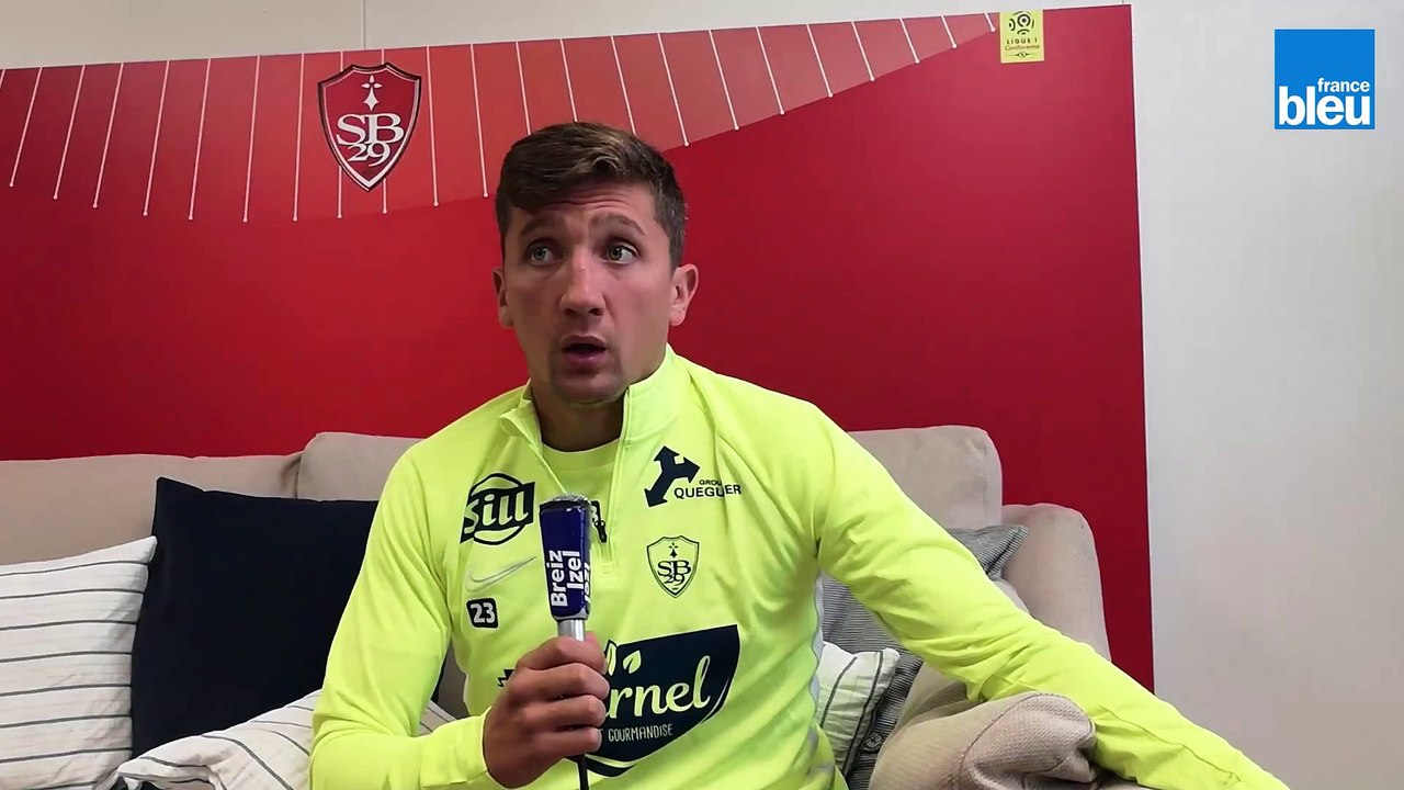 Mathias Autret avant Stade Brestois - Stade Rennais