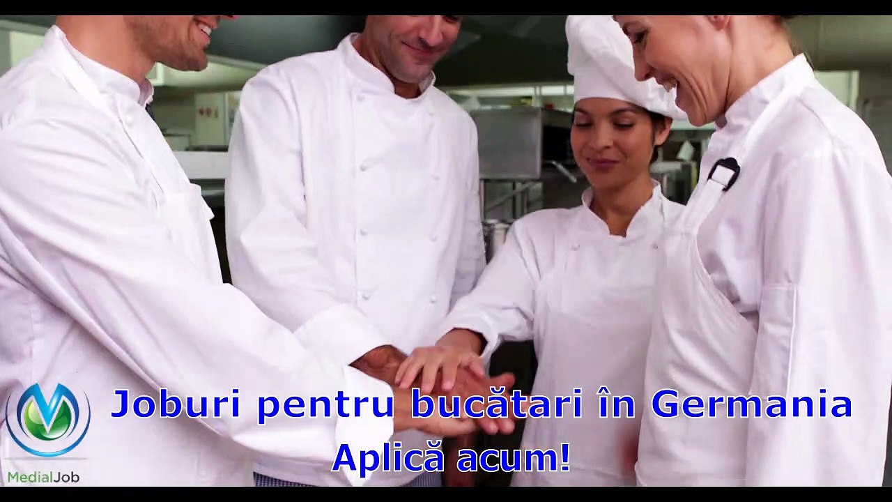 Locuri de munca in Germania pentru bucatari