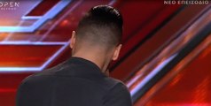 X Factor: O 28χρονος παίκτης λύγισε on stage-  Η ατάκα του Θεοφάνους που τον εξέπληξε