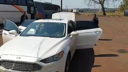 PRF encontra celulares em fundo falso de automóvel na BR-277