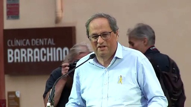 Discurs de Quim Torra a Arenys de Munt