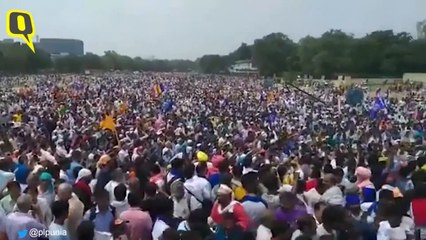 下载视频: Dalits March in Thousands Against Ravidas Temple Razing in Delhi