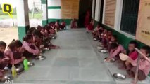 UP Primary School Students Served Rotis and Salt as Mid-Day Meal