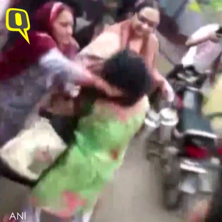 Woman Thrashed by a Mob on Suspicion of Child-Lifting in Etah