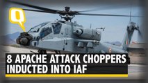 8 AH-64E Apache Attack Helicopters Inducted Into IAF
