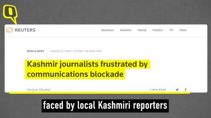 Are Indian & International Media Talking About the Same Kashmir?