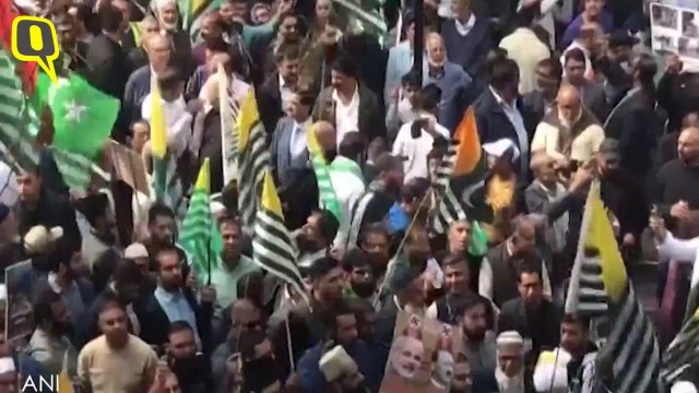Protests Outside Indian High Commission in London