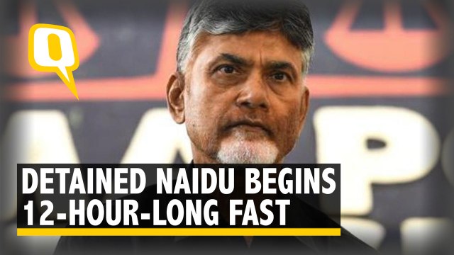 After Detention, Naidu Begins 12-Hour Fast, TDP Protests Across AP