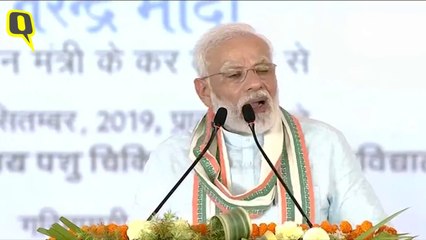 Modi Takes a Dig At Oppn